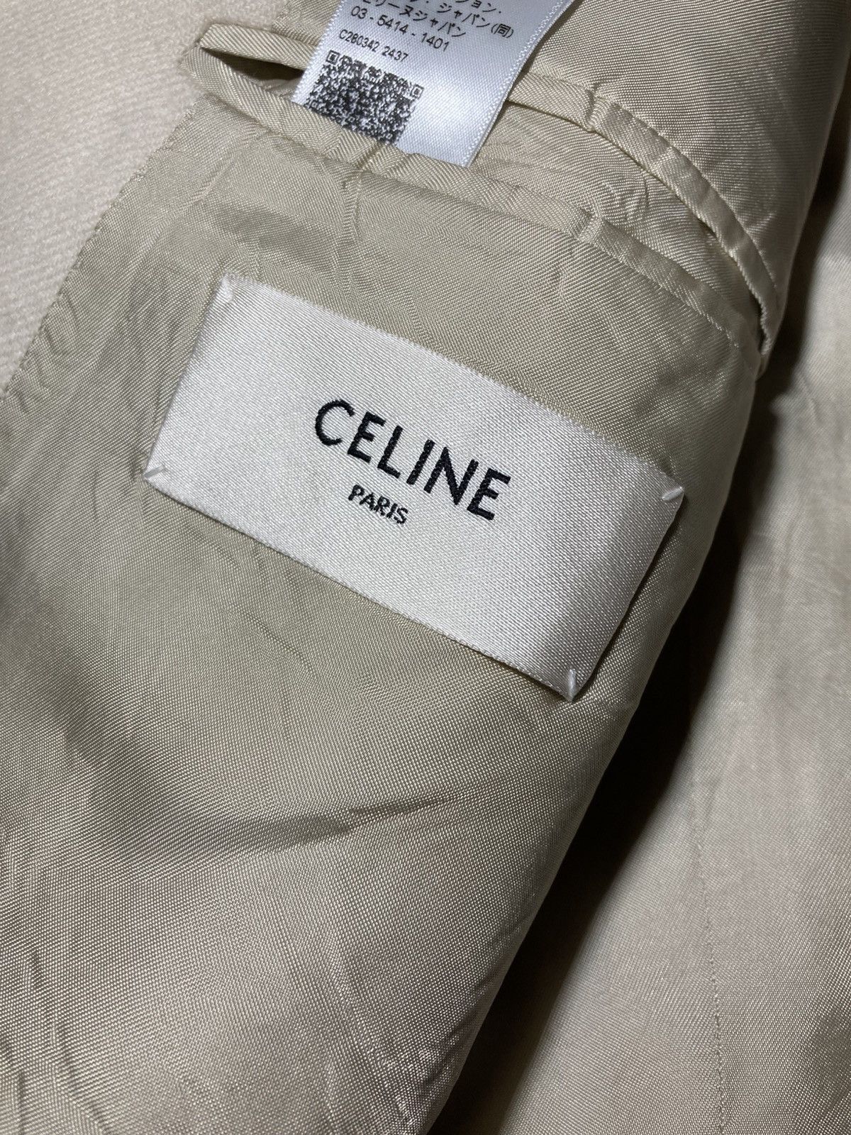 Celine SS25 54IT Celine Embroidered Classic Blason Jacket Braided Size 54R - 8 Thumbnail