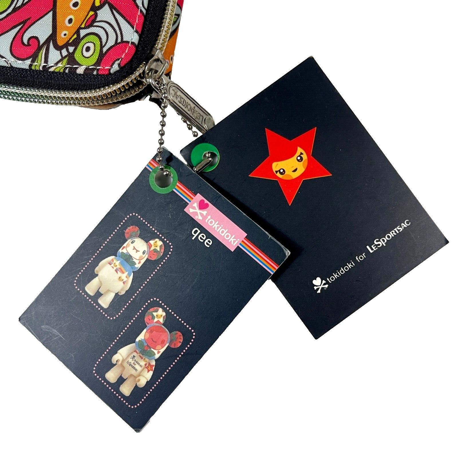 tokidoki LeSportSac Tokidoki Toy2R Qee Starfish Sea Wallet Multi Comp Size ONE SIZE - 7 Thumbnail