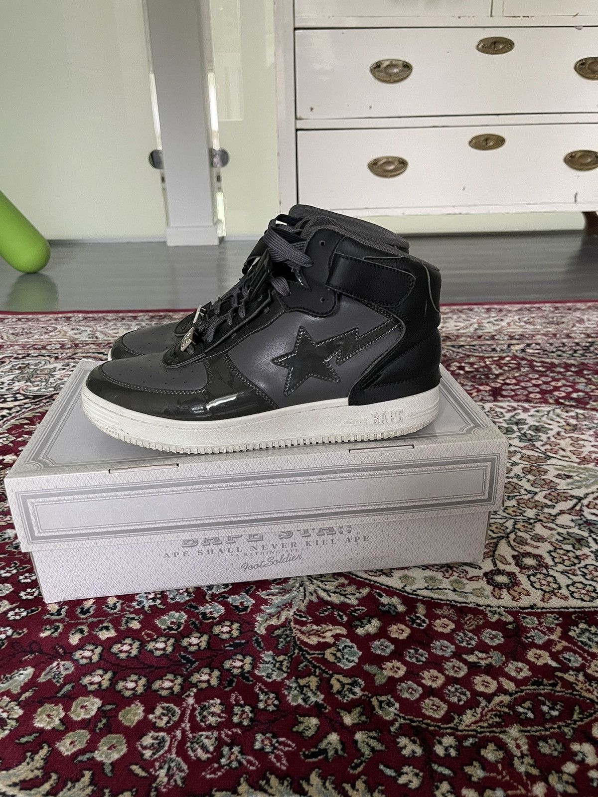 Bape Bapesta Mid (FW19) Size US 10 / EU 43 - 1 Thumbnail