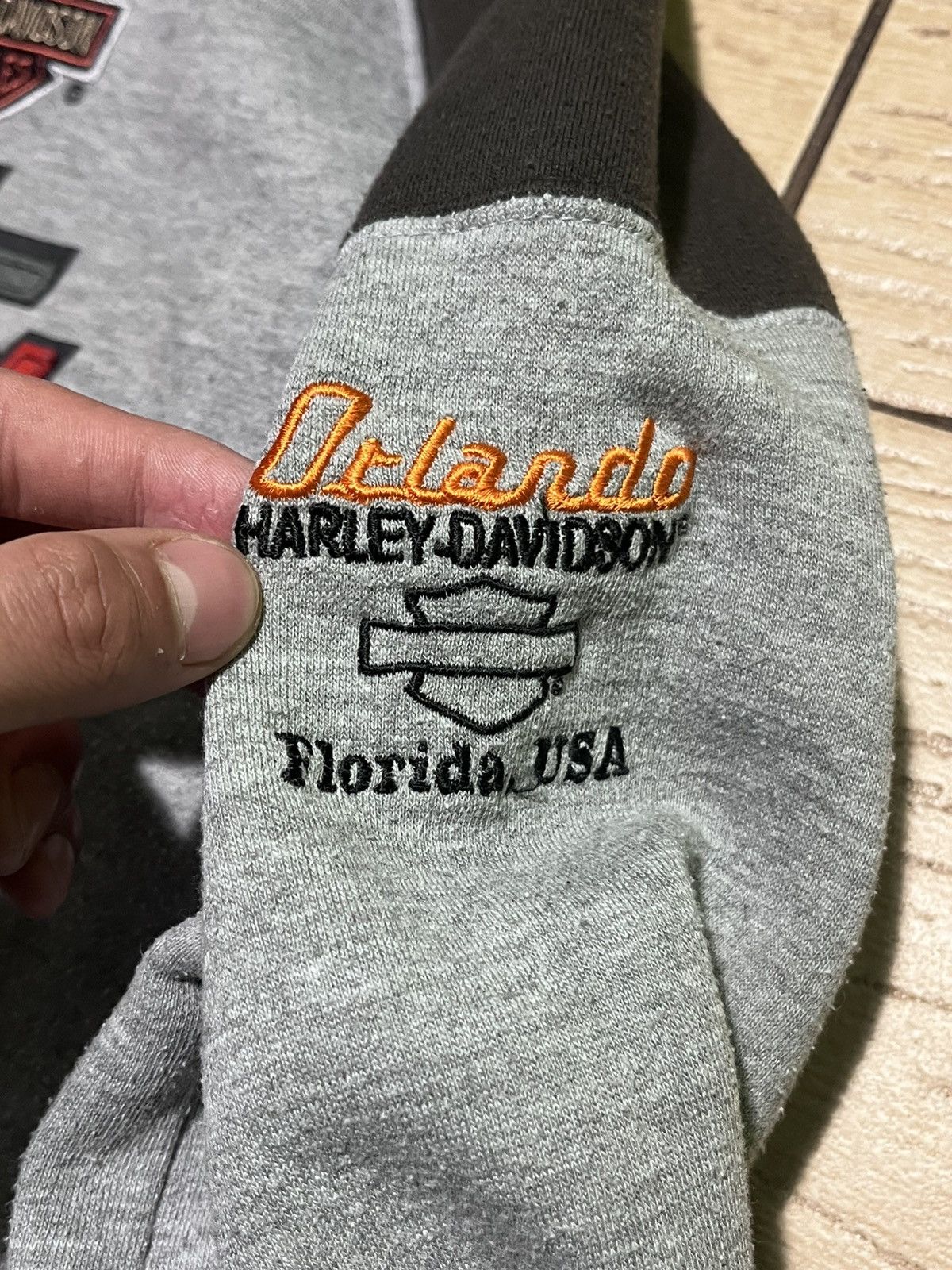 Harley Davidson Harley Davidson Vintage Zip Hoodie Size US XL / EU 56 / 4 - 10 Thumbnail