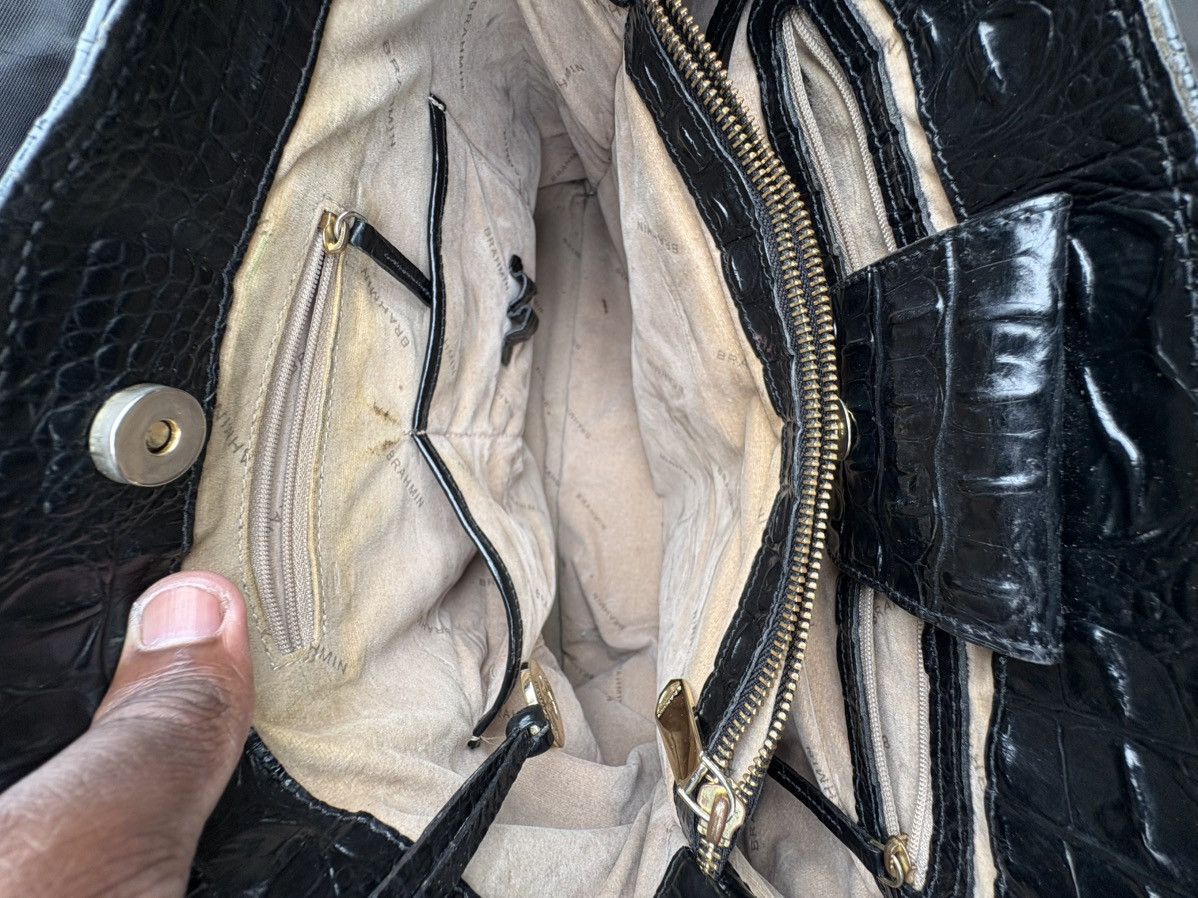 BRAHMIN Brahmin black snake skin bag Size ONE SIZE - 3 Thumbnail