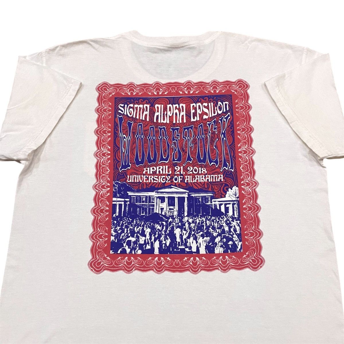 Band Tees Woodstock 2018 Sigma Alpha Epsilon Merchandise Tshirt Size US L / EU 52-54 / 3 - 3 Thumbnail