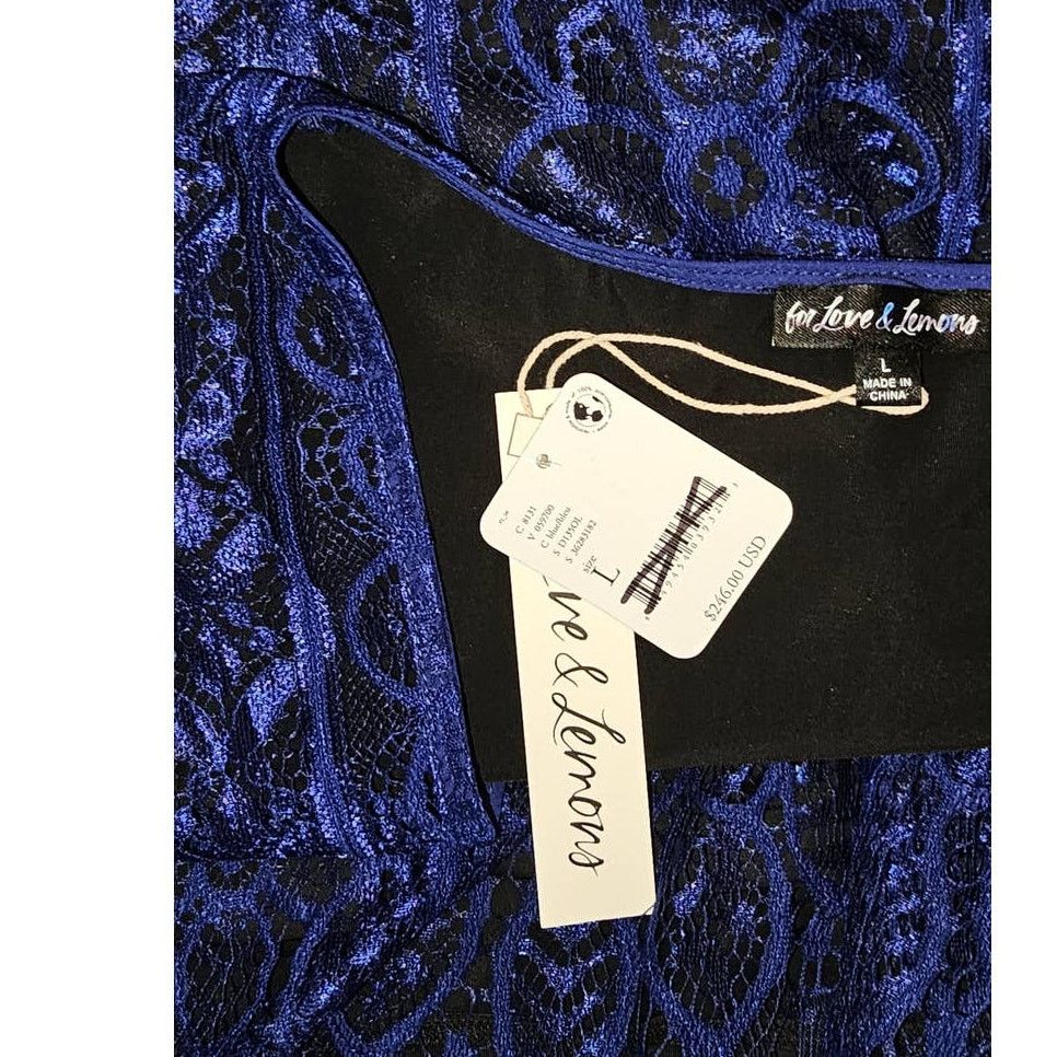 Free People NWT Free People For Love & Lemons Lyla Cocktail Dress $246 L Size L / US 10 / IT 46 - 8 Thumbnail