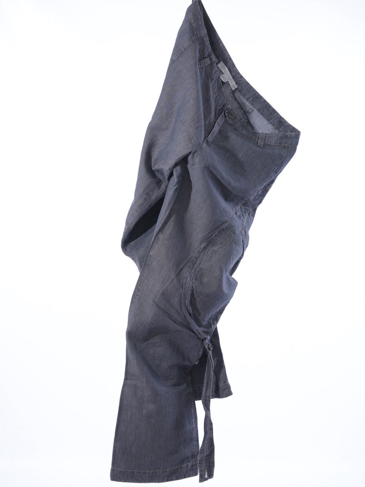 Transit Transit PAR SUCH cotton linen-trim casual trousers Cargo 4 Size US 34 / EU 50 - 4 Thumbnail