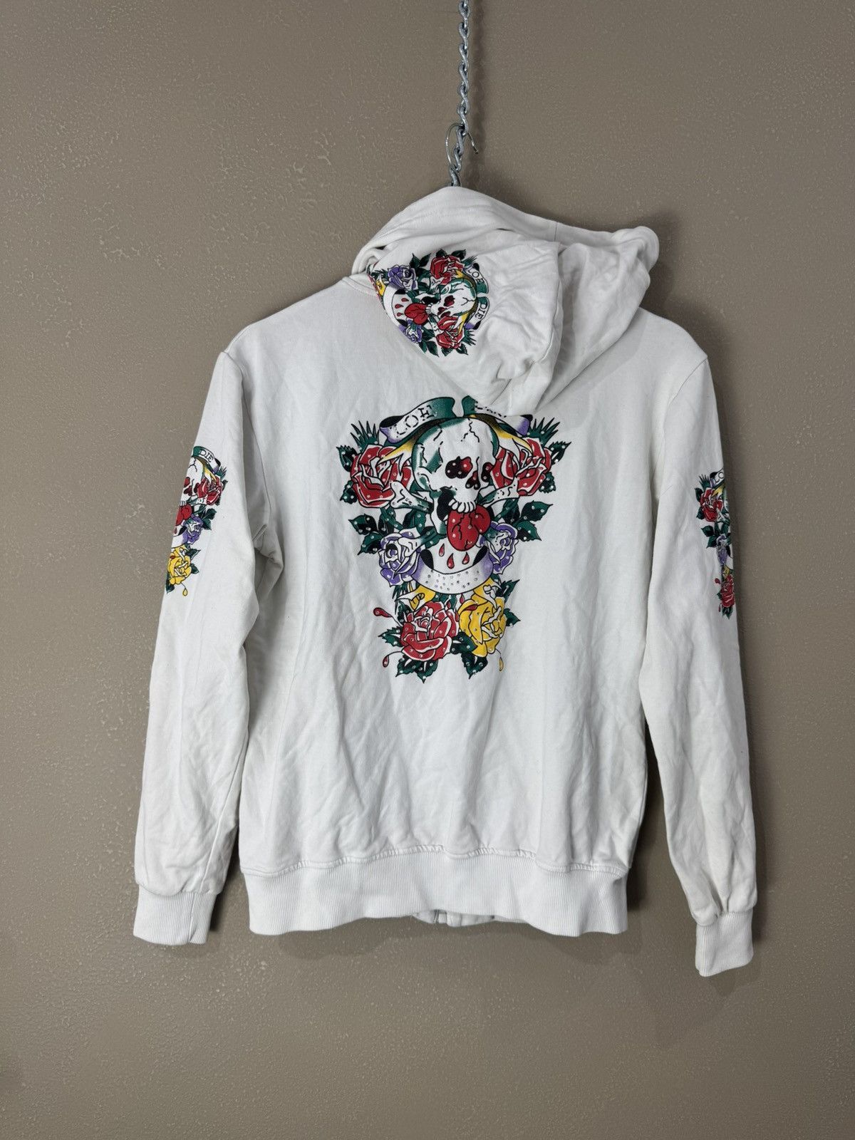 Ed Hardy Vintage Hoodie Full Zip Skull Kills ed hardy like Y2K Japan Size M / US 6-8 / IT 42-44 - 1 Thumbnail