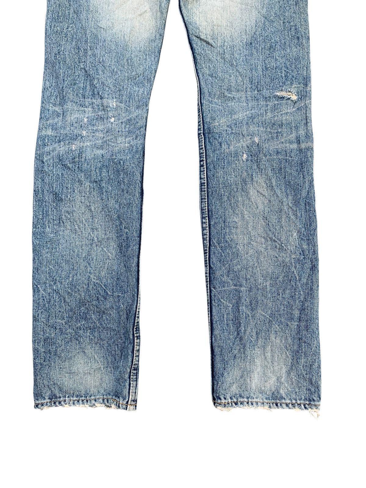 Kapital DOUBLE WAIST ANTGAUGE PUNK STYLE DISTRESSED DENIM Size US 29 - 8 Thumbnail