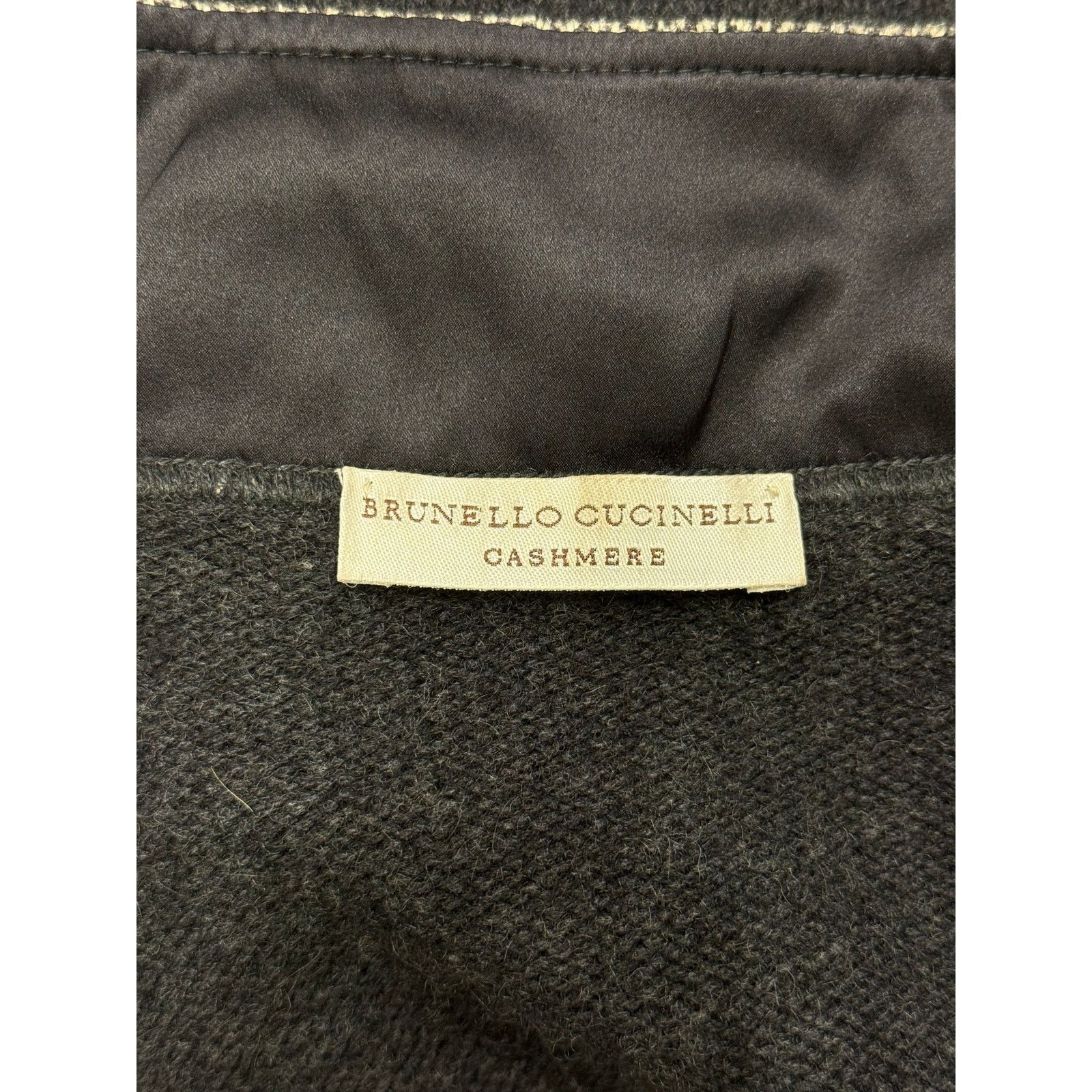 Brunello Cucinelli Brunello Cucinelli cashmere hybrid knit Size US L / EU 52-54 / 3 - 8 Thumbnail