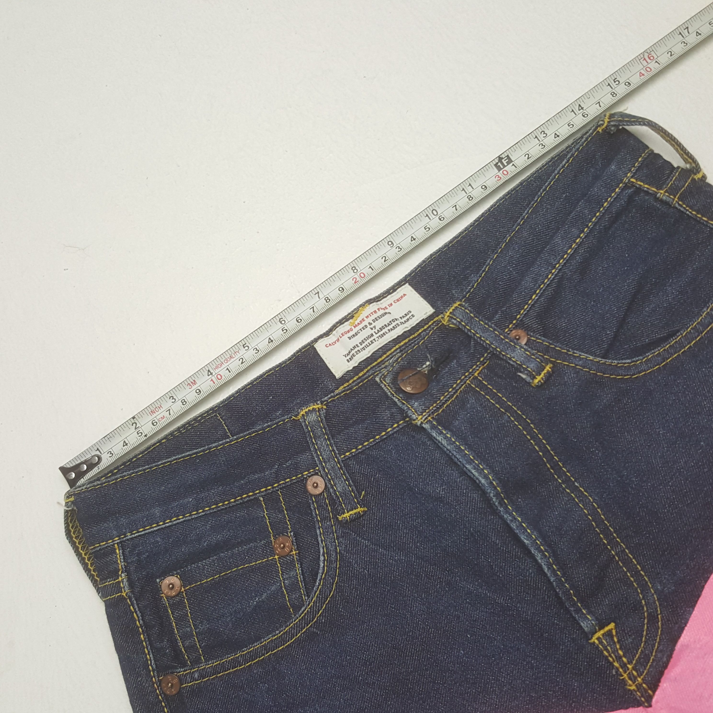 Japanese Brand × Vintage Vintage Evisu Donna Osaka Custom Daicock Jeans Size US 29 - 13 Thumbnail