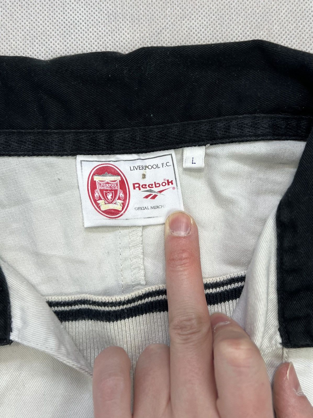 Reebok × Vintage Rare Jacket Reebok Liverpool Vintage 90’s Football Size US L / EU 52-54 / 3 - 4 Thumbnail