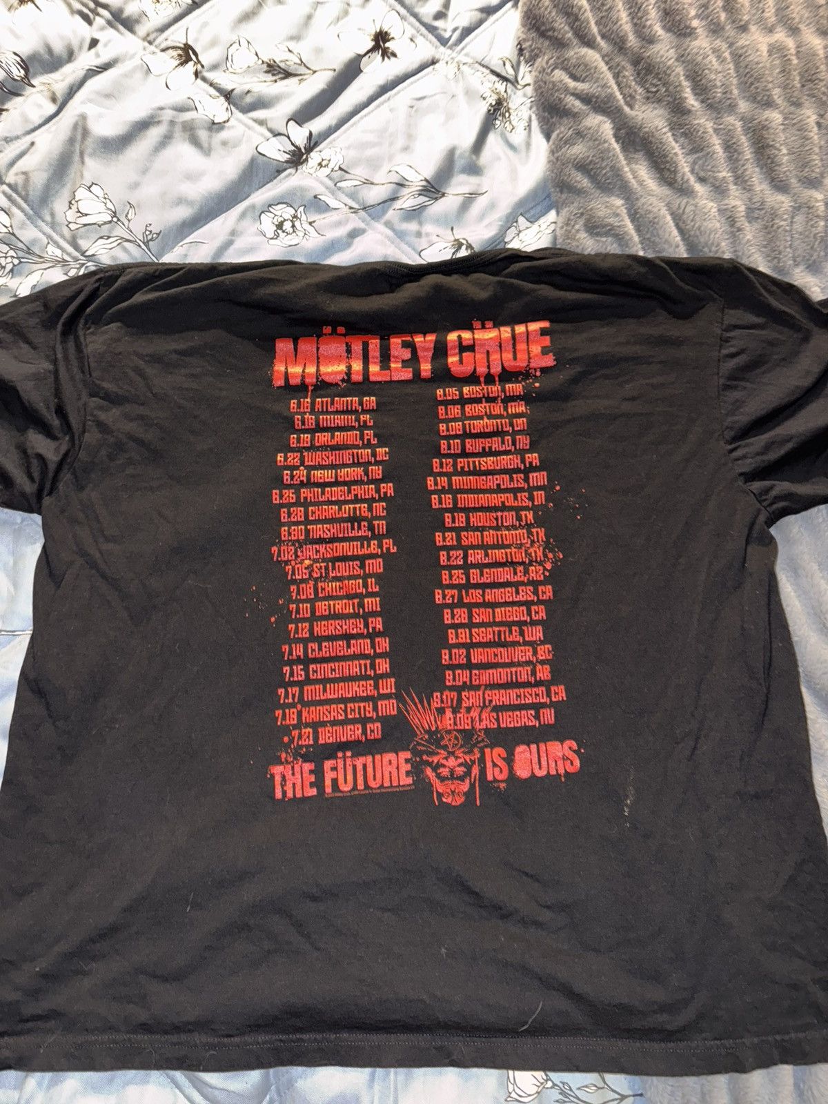 Other Motley Crue Concert T-Shirt 3XL Size US XXL / EU 58 / 5 - 2 Thumbnail