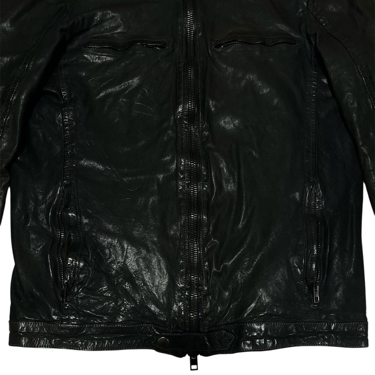 Salvatore Santoro SS10 Salvatore Santoro sheepskin leather jacket Size US M / EU 48-50 / 2 - 4 Thumbnail
