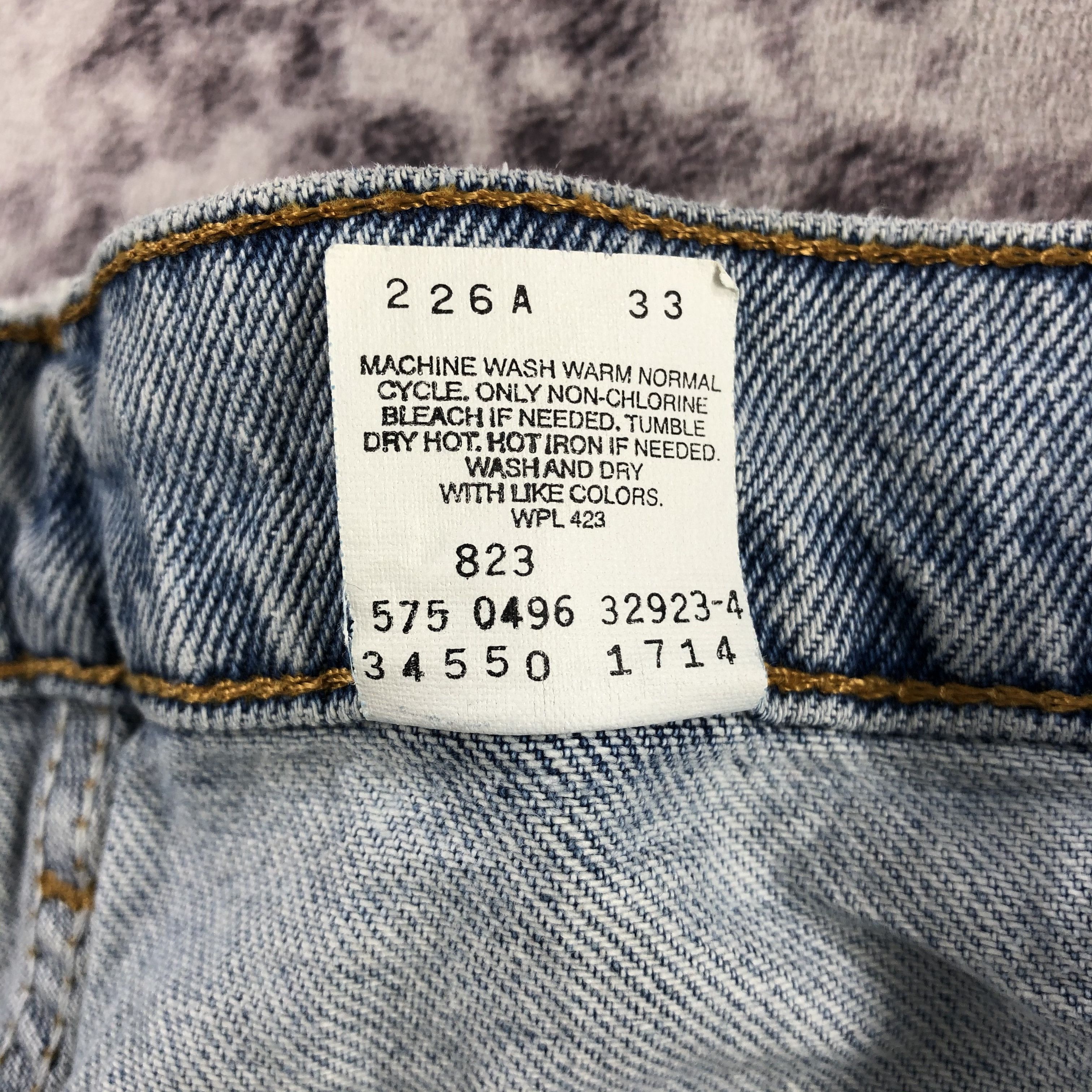 Levi's × Vintage Vintage Light Wash Levis 550 Jeans-JM3161 Size US 35 - 13 Thumbnail