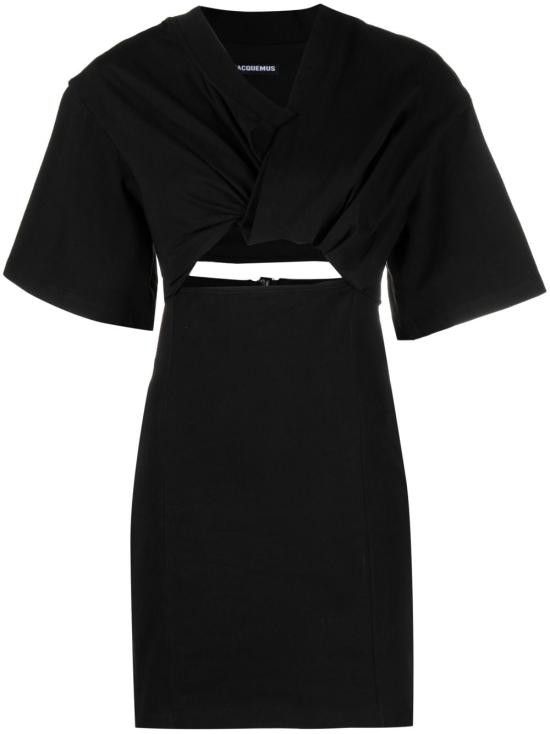 Jacquemus JACQUEMUS Women Short Skirts 241DR088 2003990 Black Size M / US 6-8 / IT 42-44 - 1 Thumbnail