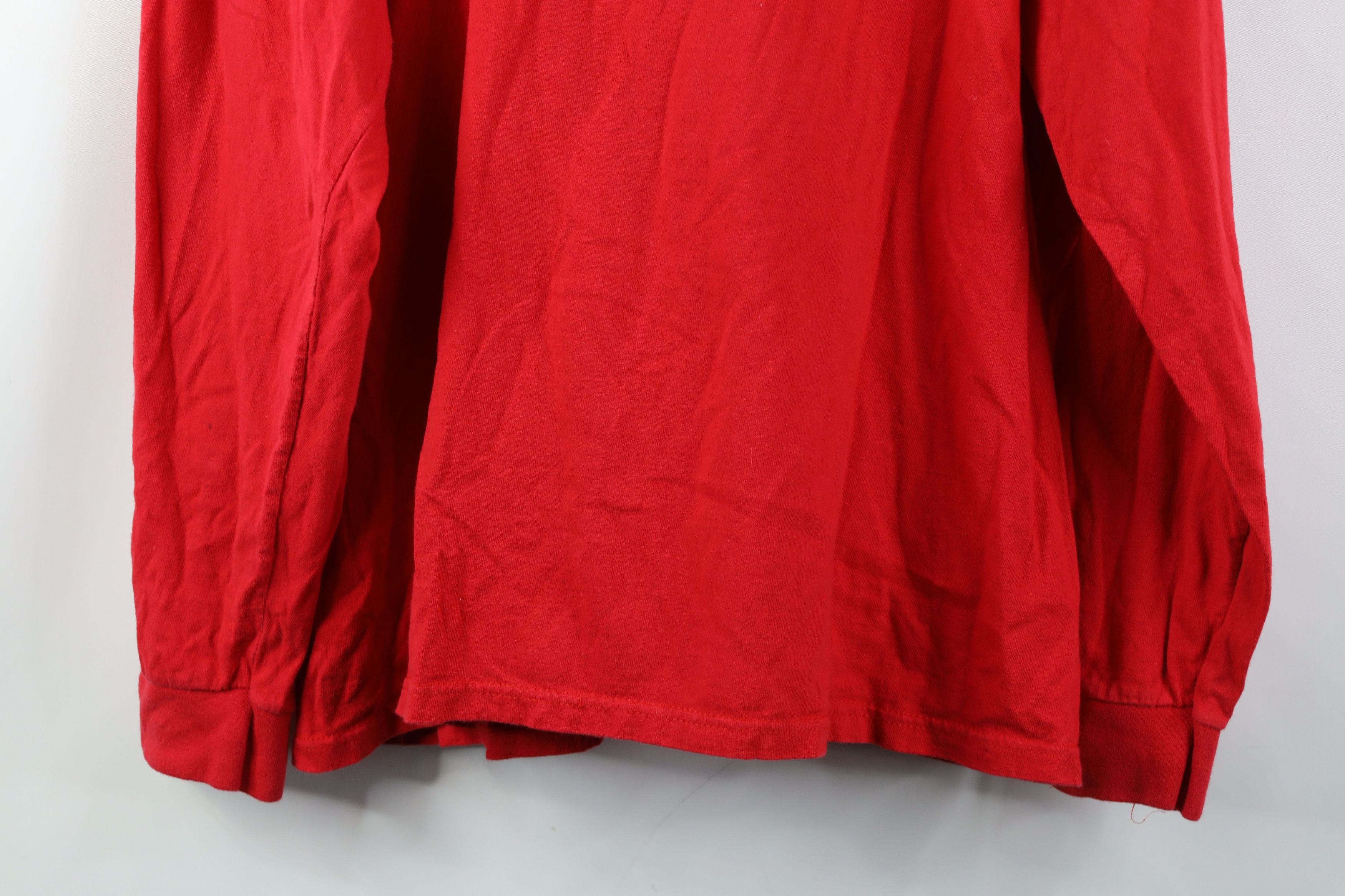 Nike Vintage Nike Swoosh Boston Red Sox Long Sleeve T-Shirt Size US L / EU 52-54 / 3 - 14 Thumbnail