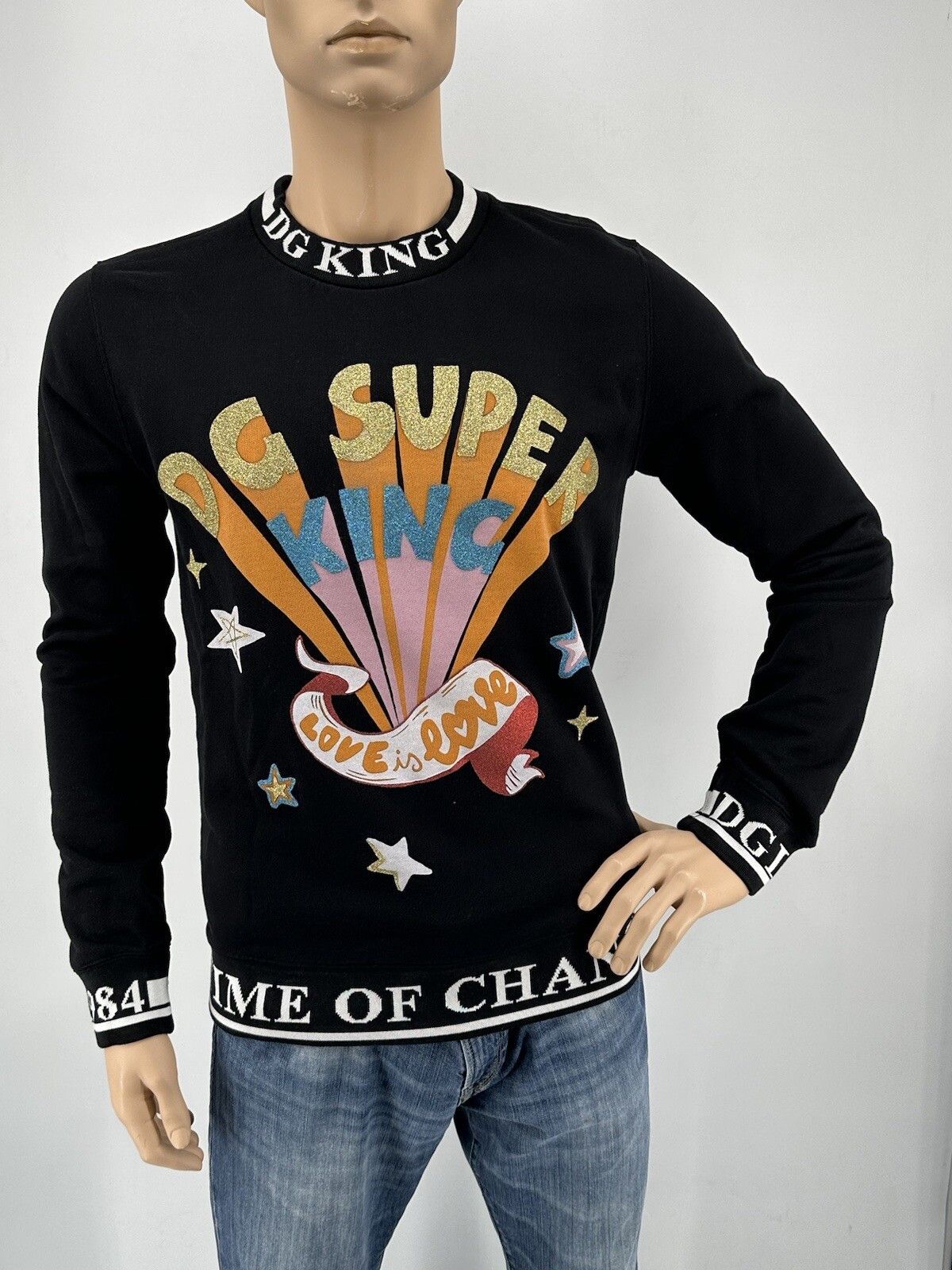 Dolce & Gabbana Size-54/XXL Dolce&Gabbana New Men's Sweatshirt Size US XL / EU 56 / 4 - 1 Thumbnail