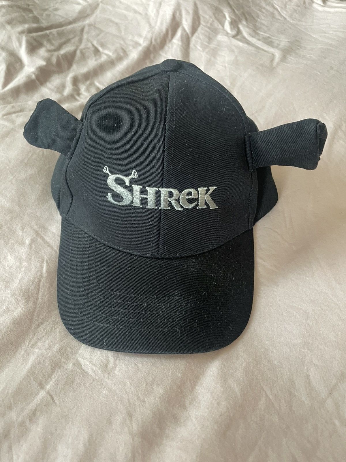 image of Vintage Shrek Ear Hat in Black, Men's