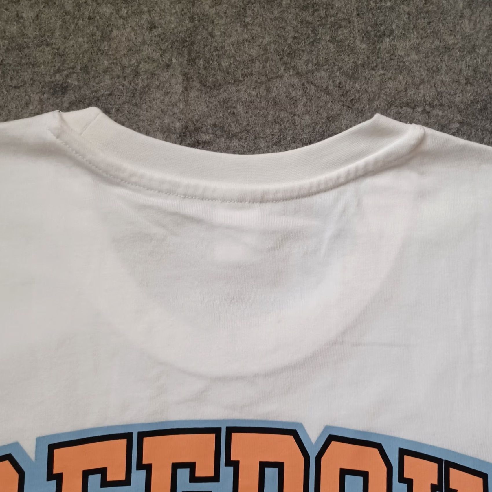 Reebok Reebok T Shirt Mens XL White Center Logo Spell Out Back Short Sleeve Sports Size US XL / EU 56 / 4 - 4 Thumbnail