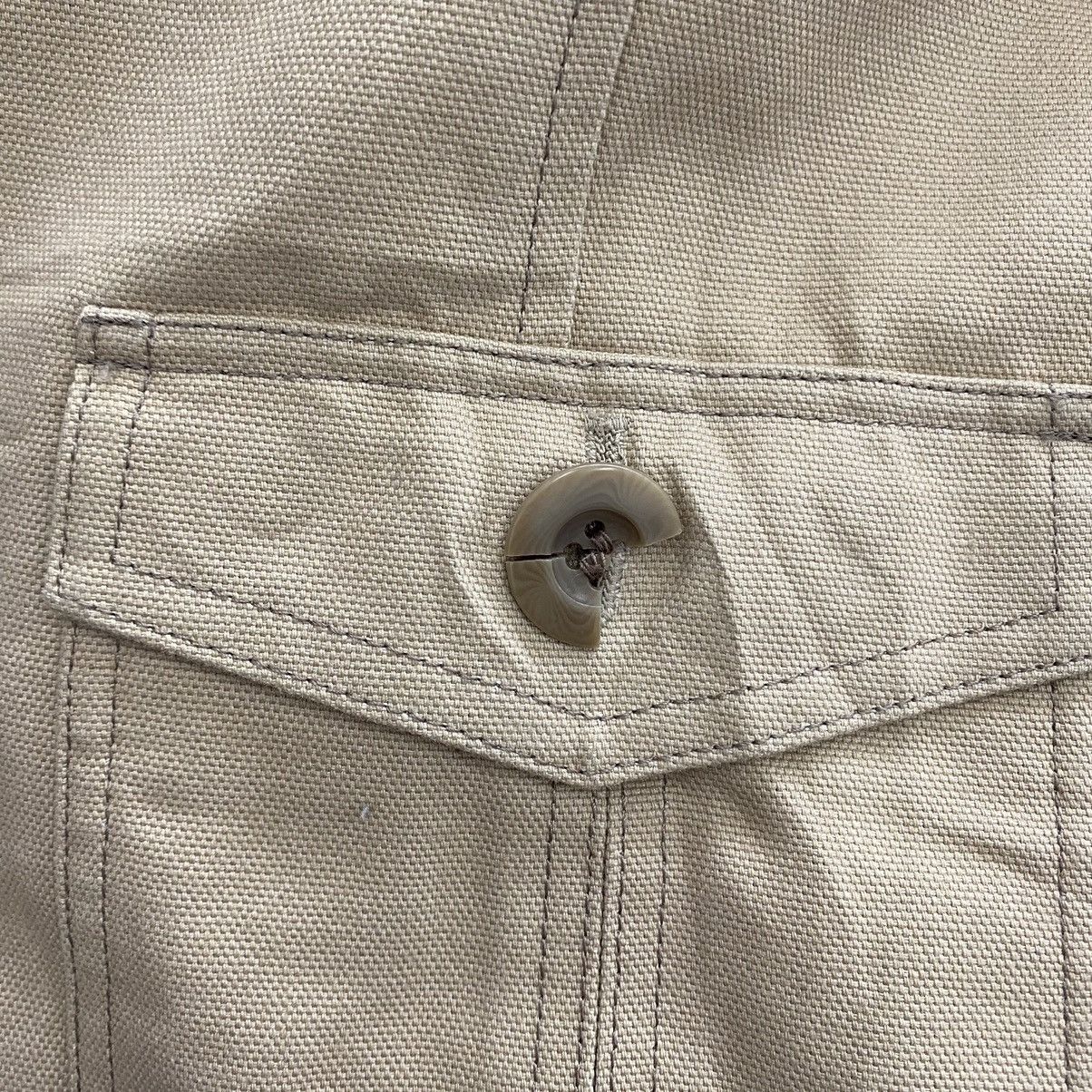 Vintage Vintage WO HOP Plain Brown Button Up Coat Size US S / EU 44-46 / 1 - 8 Thumbnail