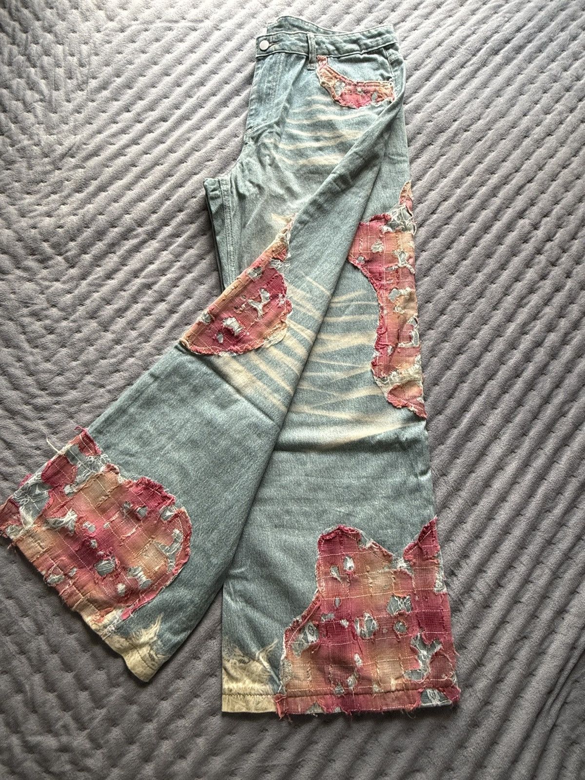 Other Floral pattern denim Size US 42 / EU 58 - 2 Thumbnail