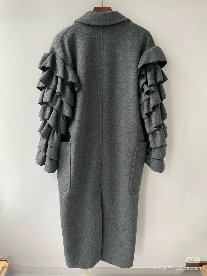 Max Mara Max Mara 101801 Cashmere coat Size L / US 10 / IT 46 - 2 Thumbnail