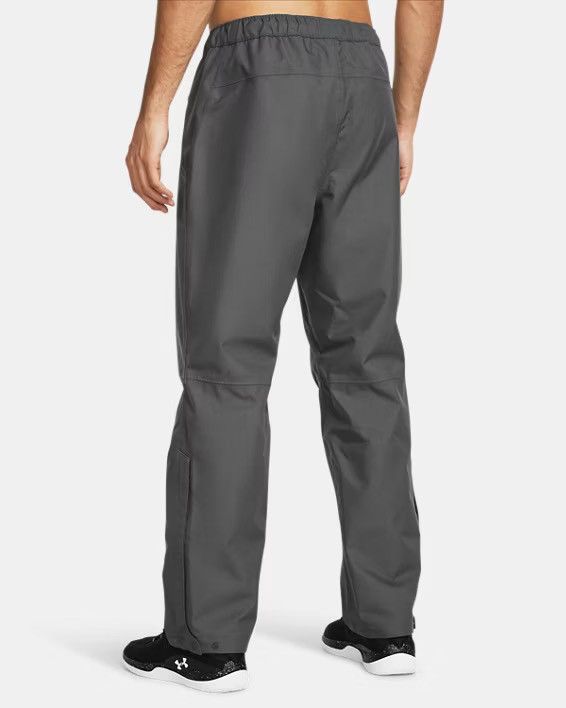 Under Armour Under Armour Gray Stormproof Lined Rain Pants Waterproof Size US 34 / EU 50 - 2 Thumbnail