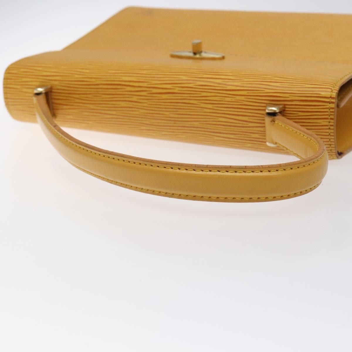 Louis Vuitton LOUIS VUITTON Epi Malesherbes Hand Bag Tassili Yellow Jonne Size ONE SIZE - 7 Thumbnail