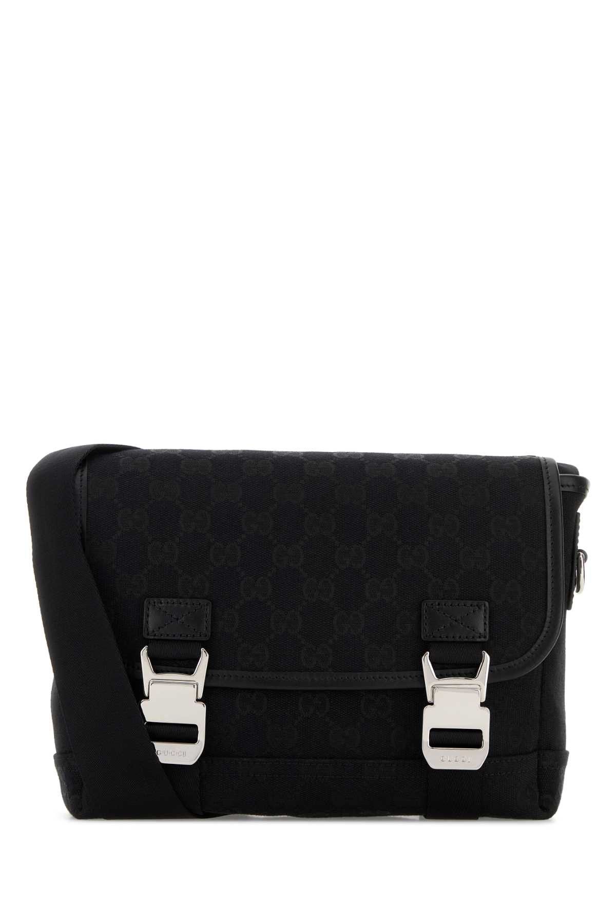 Gucci Black Canvas Crossbody Bag Size ONE SIZE - 1 Thumbnail