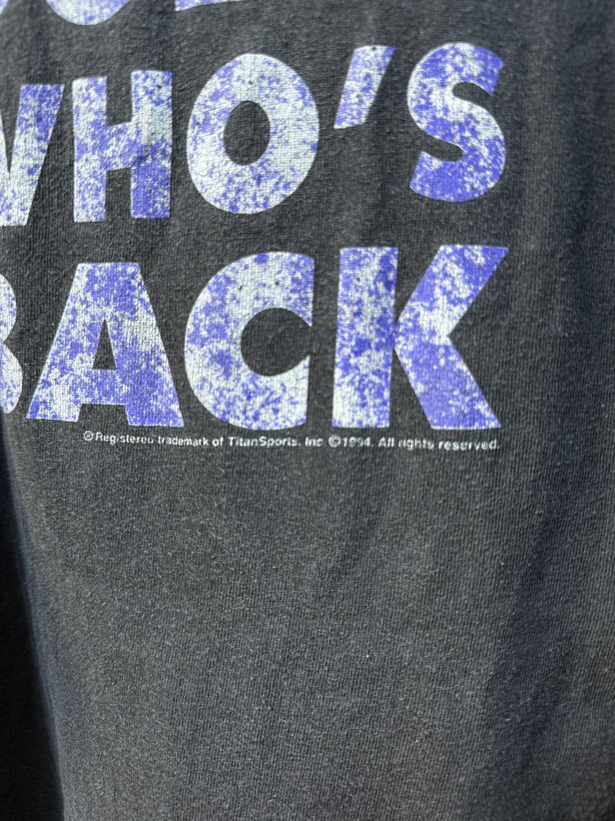 WWF Vintage 1994 WWF Undertaker Guess Who’s Back Tee Shirt Size US XL / EU 56 / 4 - 5 Thumbnail