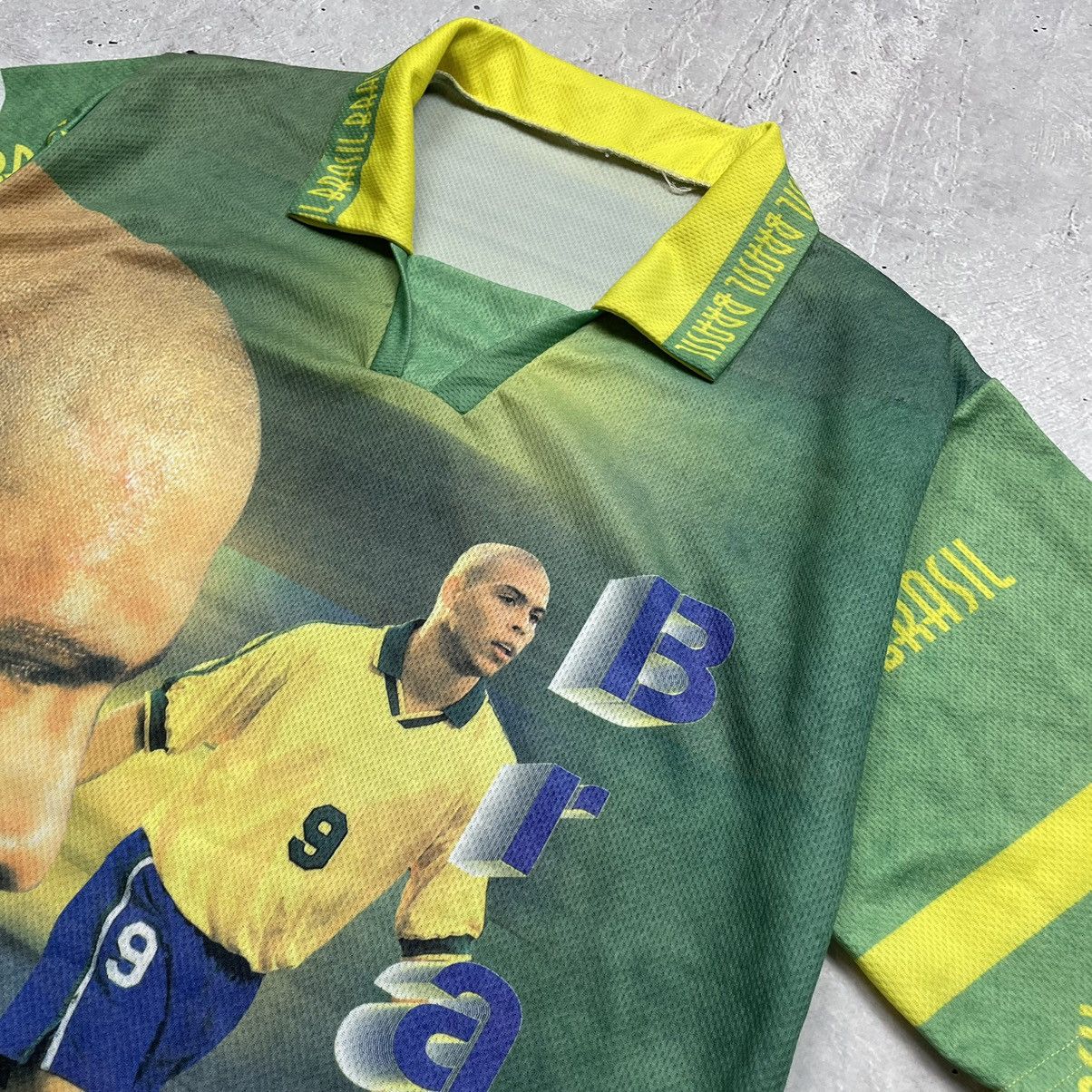 Vintage Vintage Ronaldo Brazil soccer Shirt football jersey Y2k Size US L / EU 52-54 / 3 - 6 Thumbnail