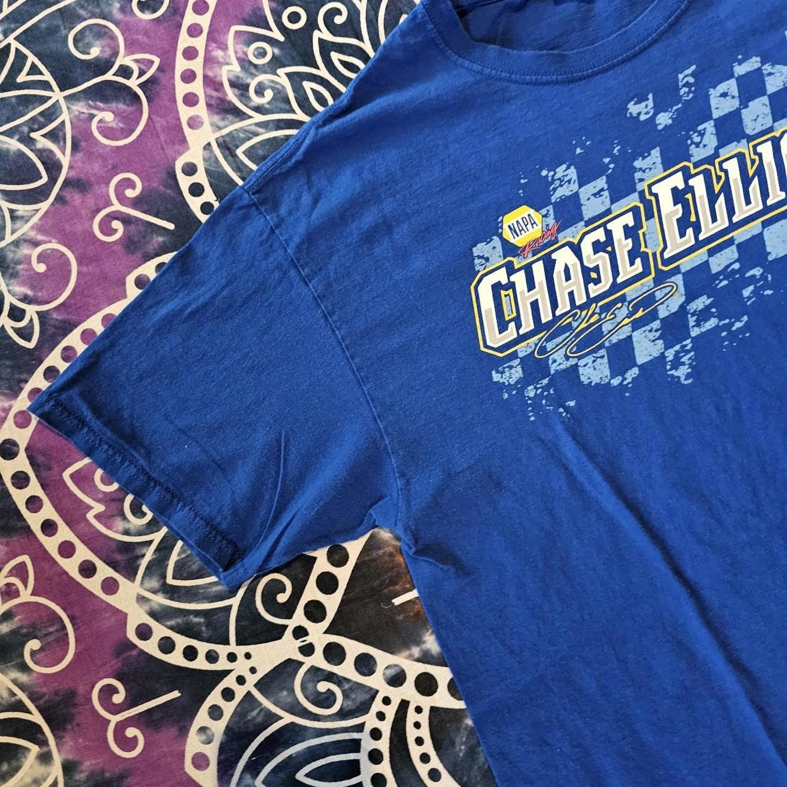 Fruit Of The Loom Chase Elliott #9 Racing Blue T-shirt Size US L / EU 52-54 / 3 - 3 Thumbnail