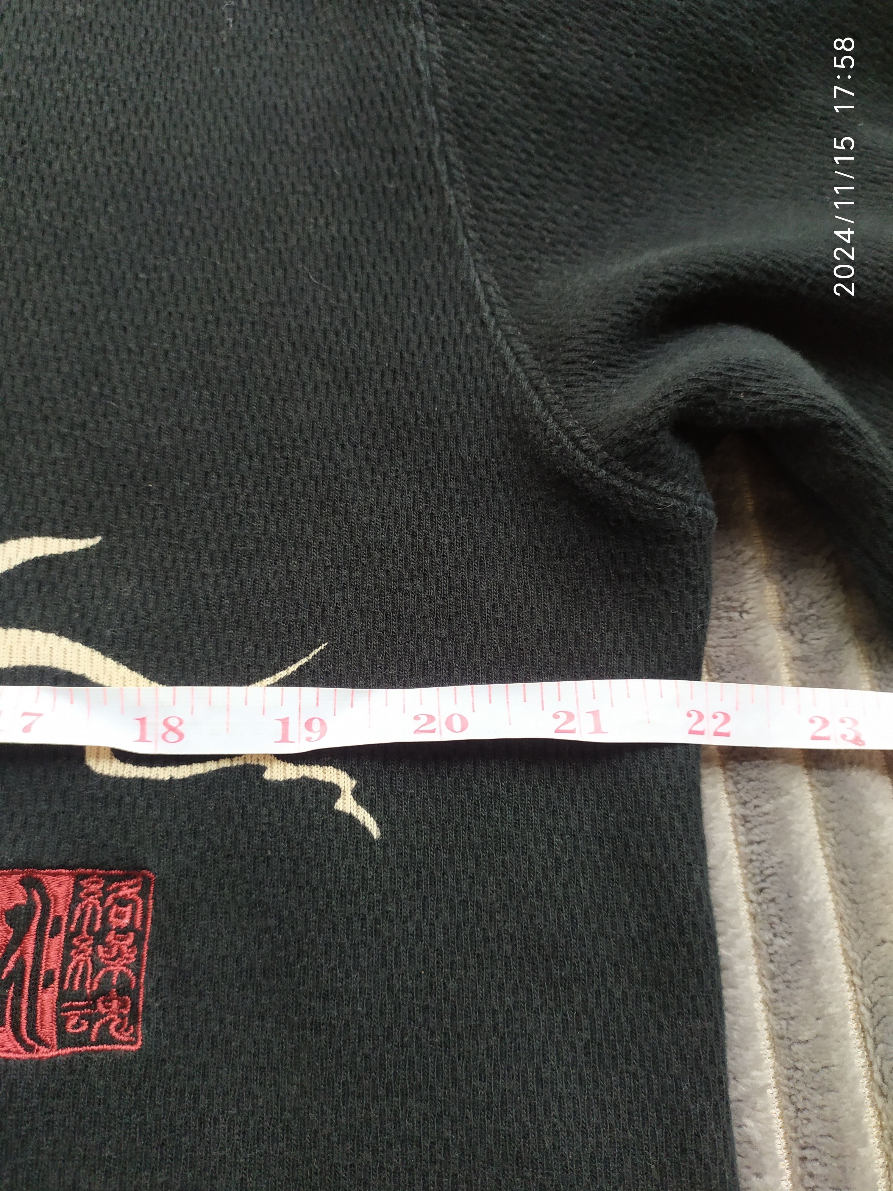 Japanese Brand Japanese Karakuri Tamashi Dragon Tatoo Long sleeve tee Size US XL / EU 56 / 4 - 9 Thumbnail