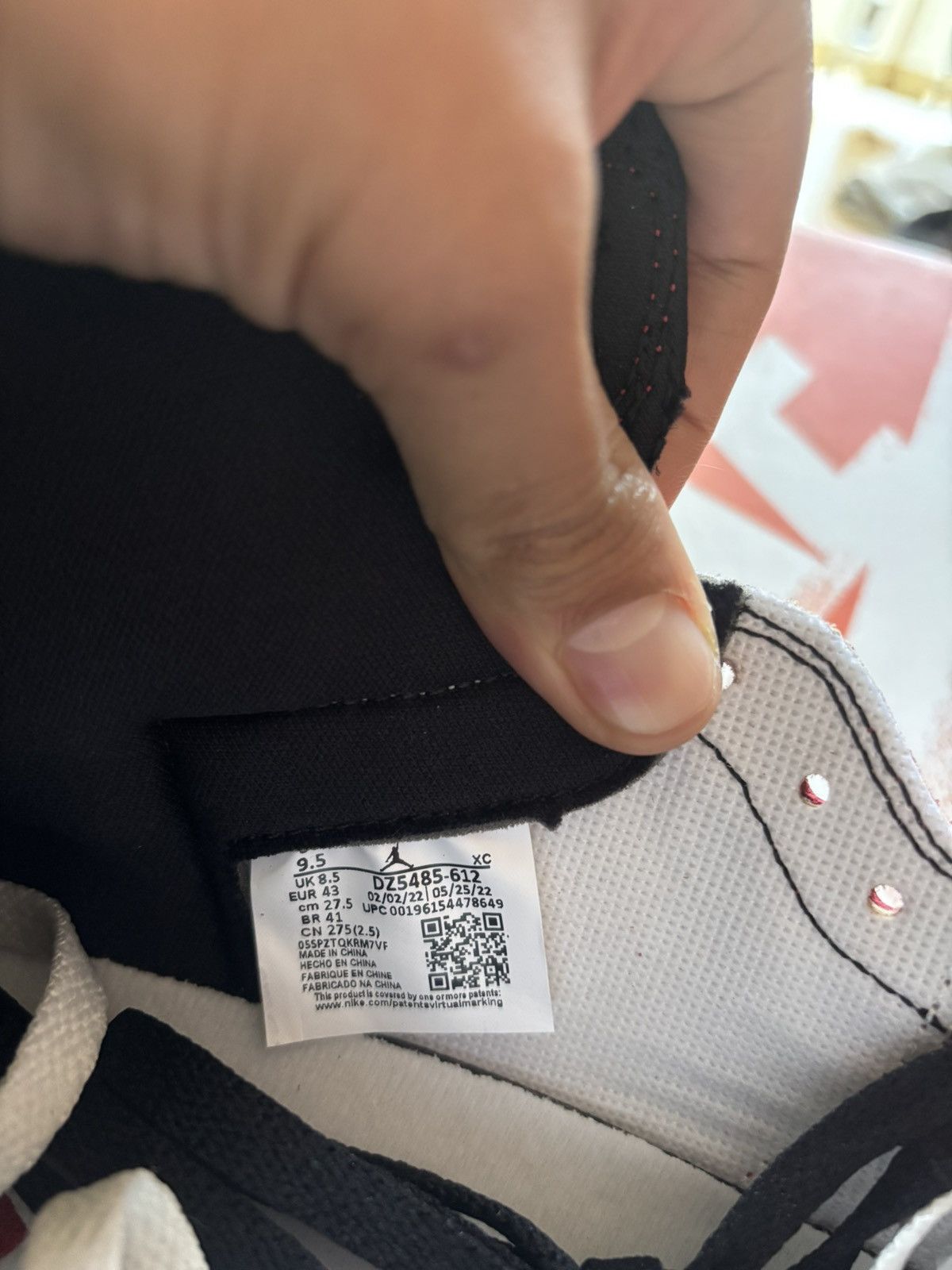 Jordan Brand Jordan 1 Lost and Found Size US 9.5 / EU 42-43 - 3 Thumbnail