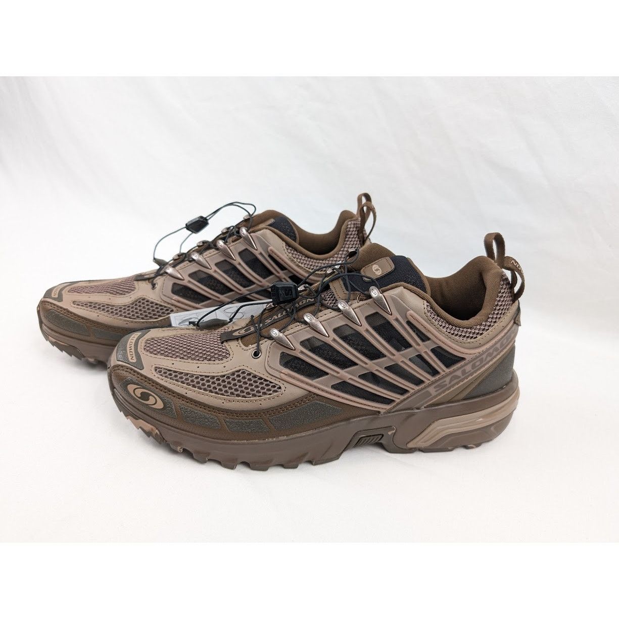 Salomon o1rshd1 Men's "Acs Pro Desert" Sneakers in Brown Size US 11.5 / EU 44-45 - 16 Thumbnail