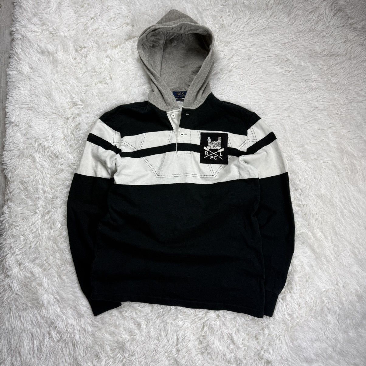 Polo Ralph Lauren Polo Ralph Lauren M Vintage Hoodie Big Logo Streetwear Size US M / EU 48-50 / 2 - 1 Thumbnail