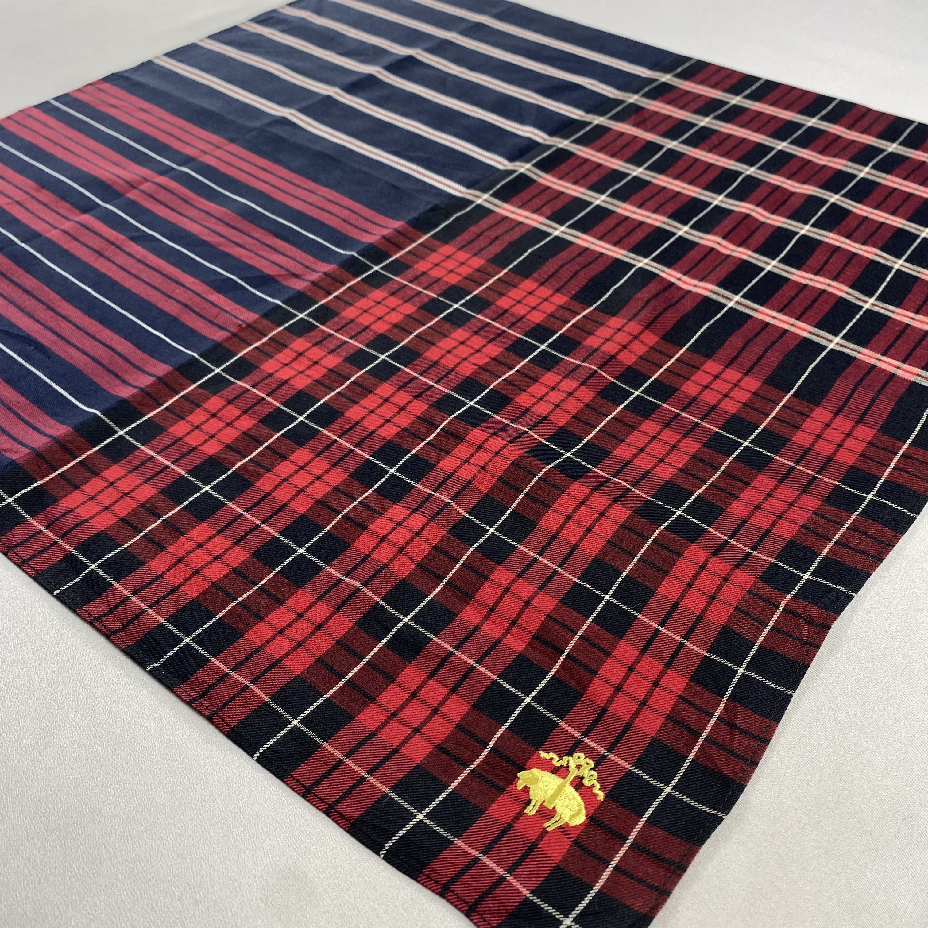 Brooks Brothers × Vintage Brooks Brothers Bandana/ Handkerchief / Neckerchief-P1573 Size ONE SIZE - 2 Thumbnail