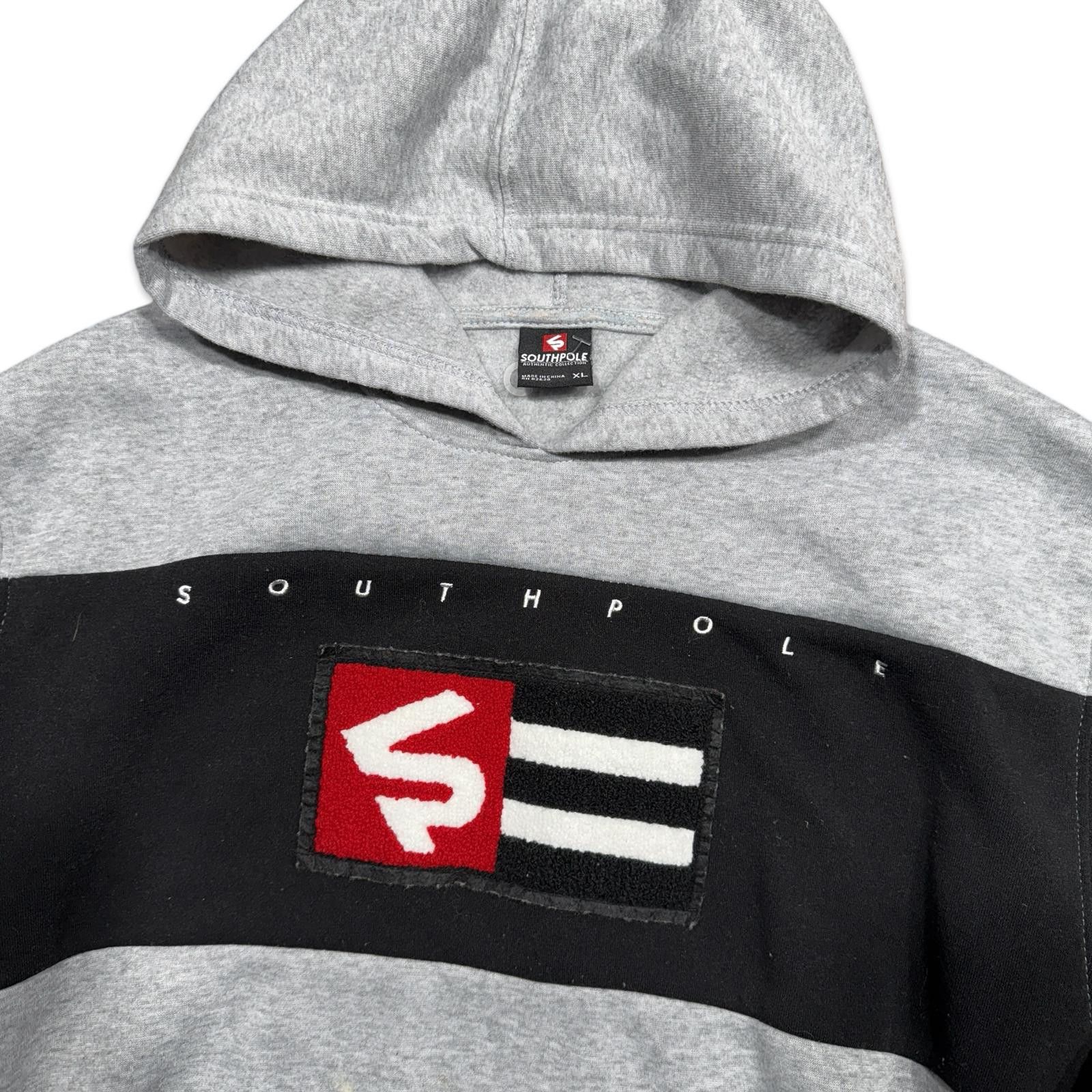 Southpole Southpole Gray Colorblock Logo Hoodie Size US XL / EU 56 / 4 - 4 Thumbnail