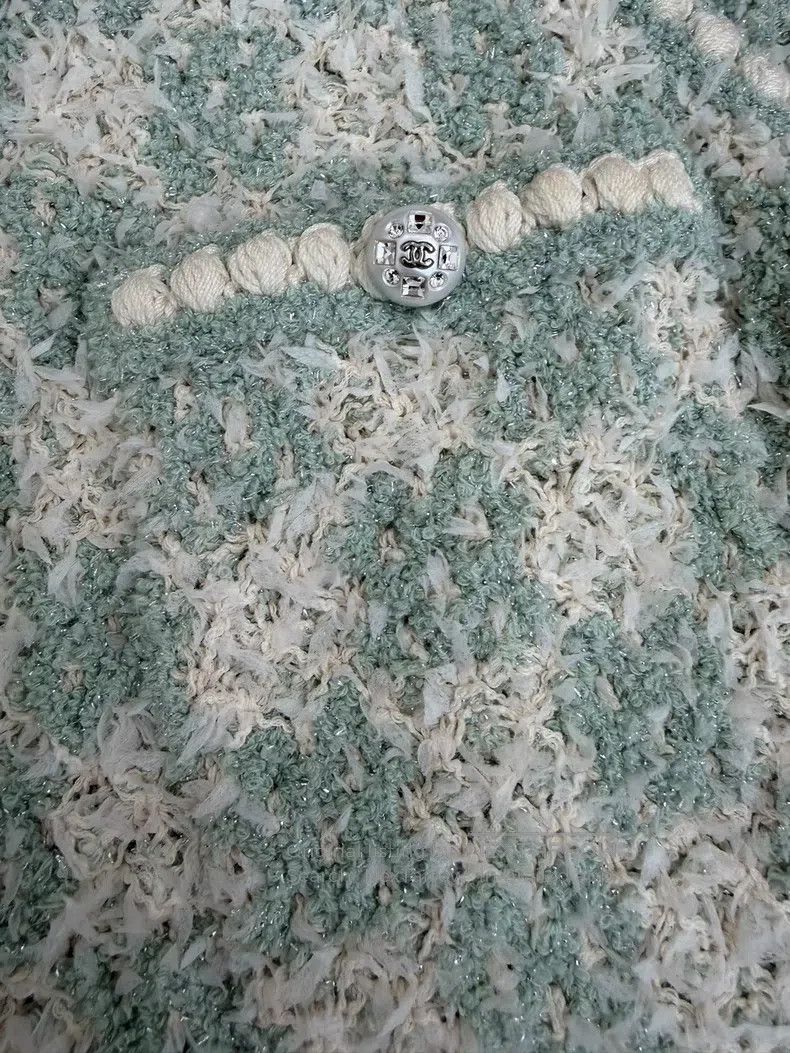 Chanel Chanel Green knitted vest Size XS / US 0-2 / IT 36-38 - 3 Thumbnail