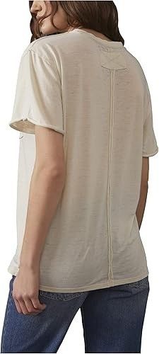 Free People Free People Vella Pocket Tee White Swan ( S ) Size S / US 4 / IT 40 - 2 Thumbnail
