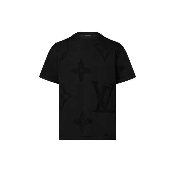 Louis Vuitton Monogram Short-Sleeved Cotton Crewneck Size US S / EU 44-46 / 1 - 1 Thumbnail