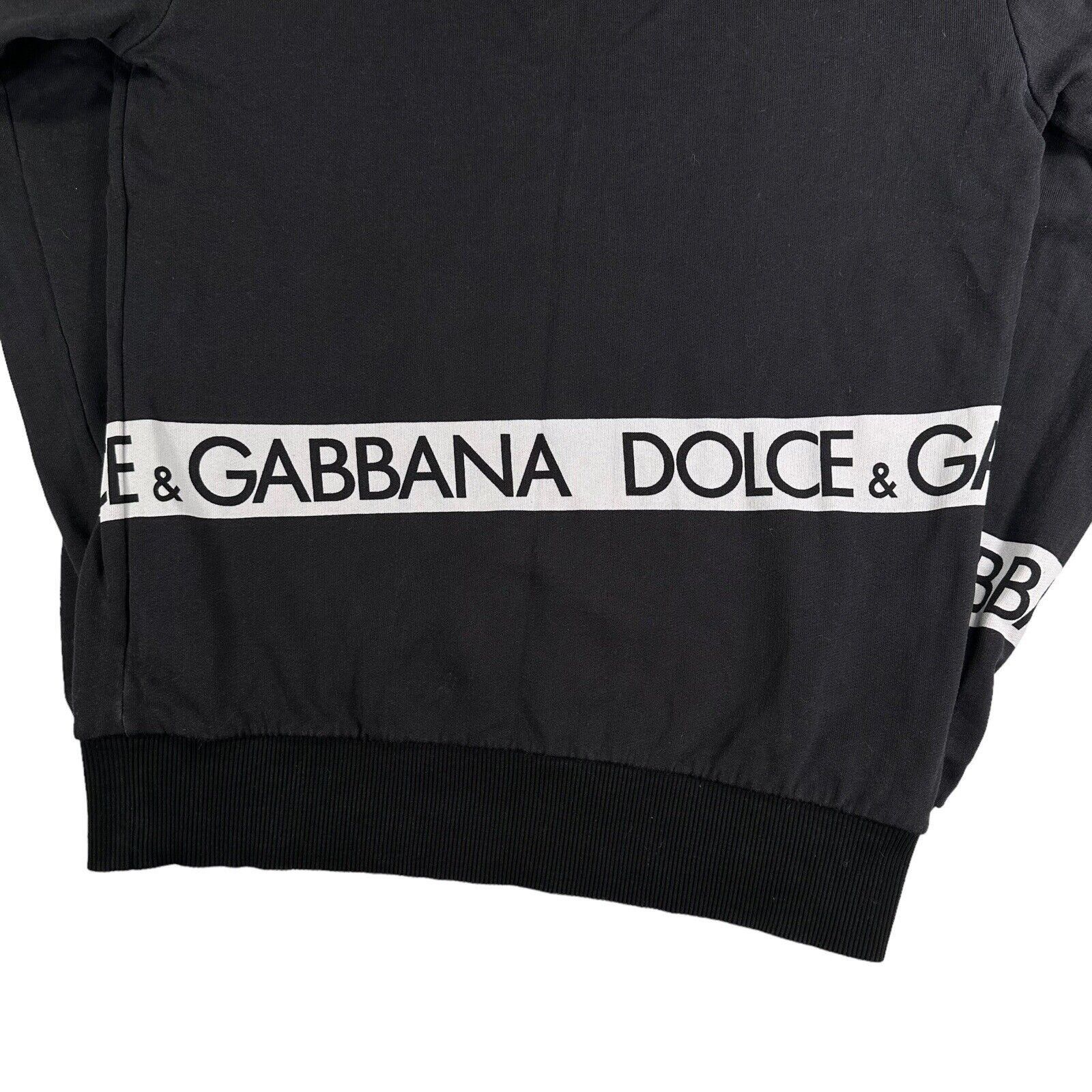 Dolce & Gabbana Dolce & Gabbana Size S Sweatshirt Black Tape Wrap Logo Size US S / EU 44-46 / 1 - 10 Thumbnail