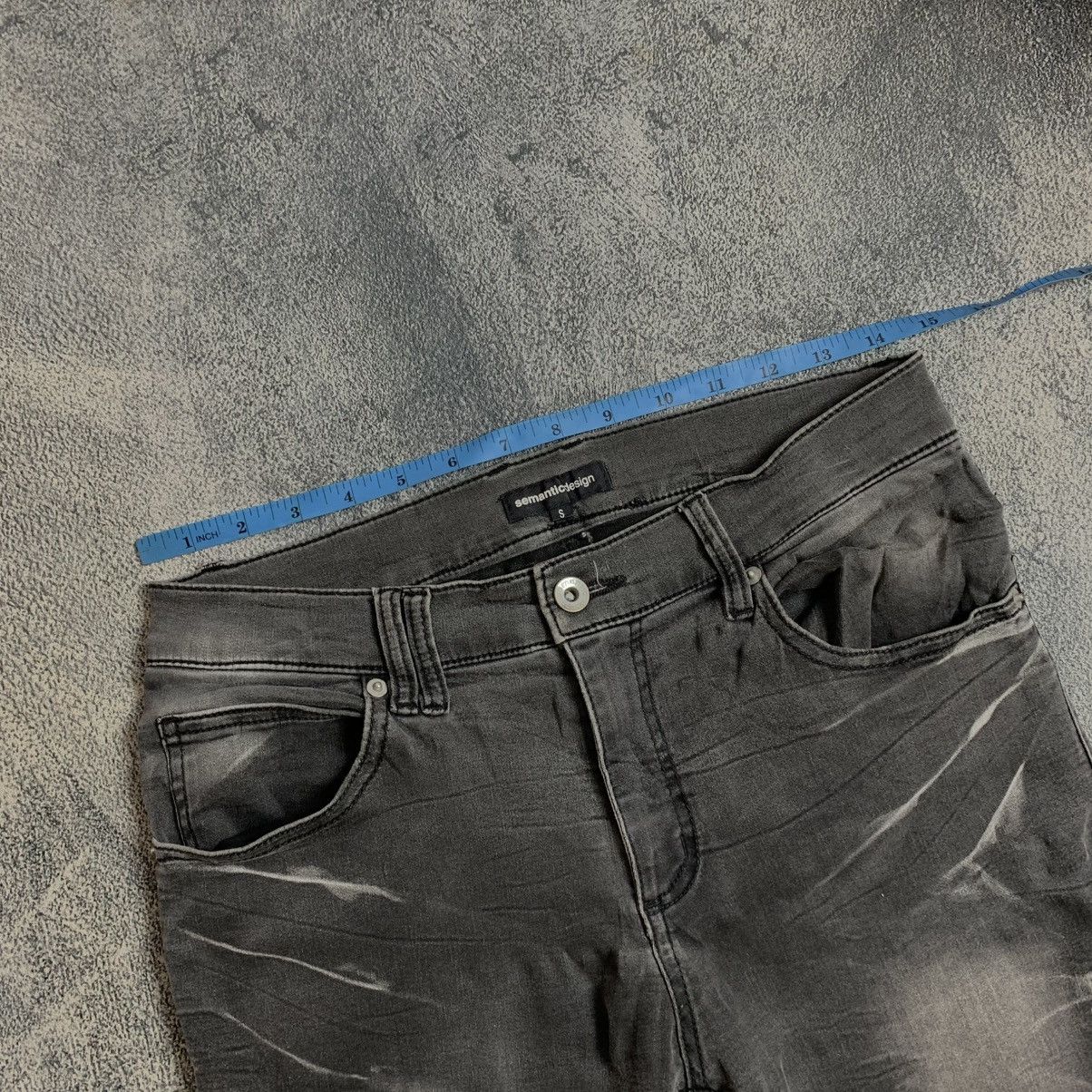 Japanese Brand × semanticdesign Semantic Design Banana Cut Stretch pants Size US 29 - 14 Thumbnail