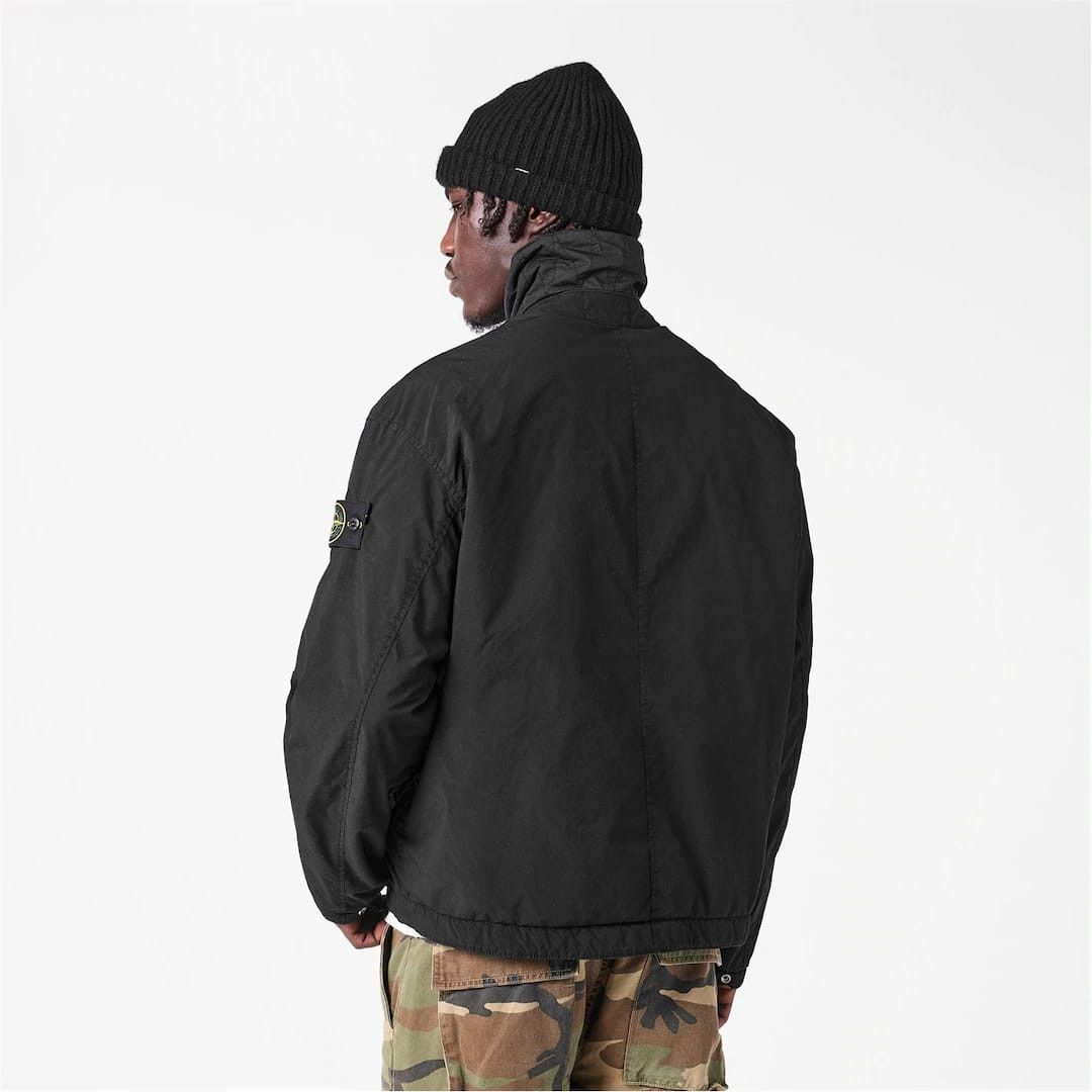 Stone Island o1g2r1mq0526 Coach Jacket in Nero Size US M / EU 48-50 / 2 - 3 Thumbnail
