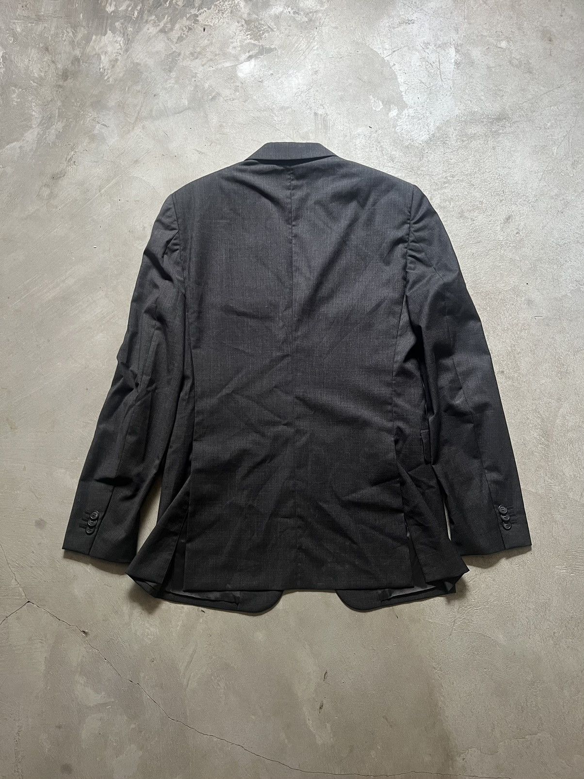 Designer × Prada Prada Fall 2009 3 Button Wool Blazer Coat Size 46R - 5 Thumbnail