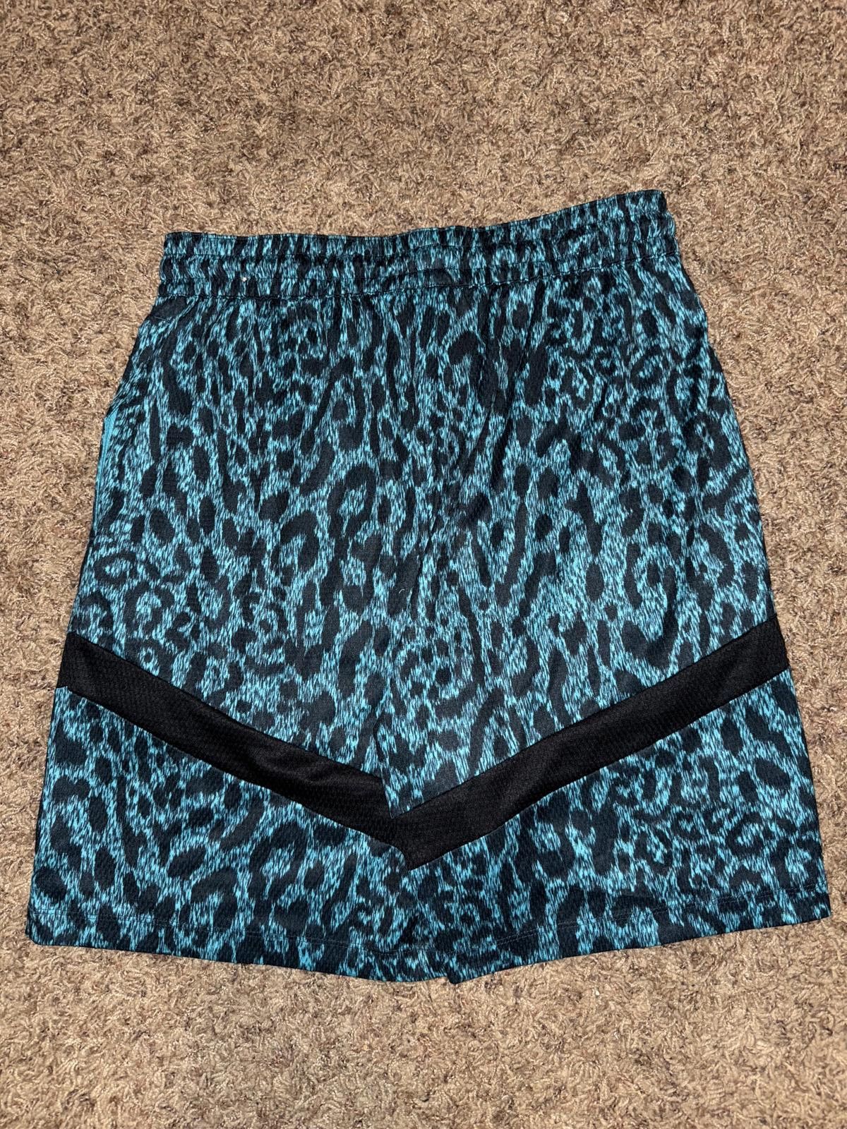 Nike Nike Icon Men's Dri-FIT 8" Black Leopard Basketball Shorts Sample Size US 32 / EU 48 - 5 Thumbnail