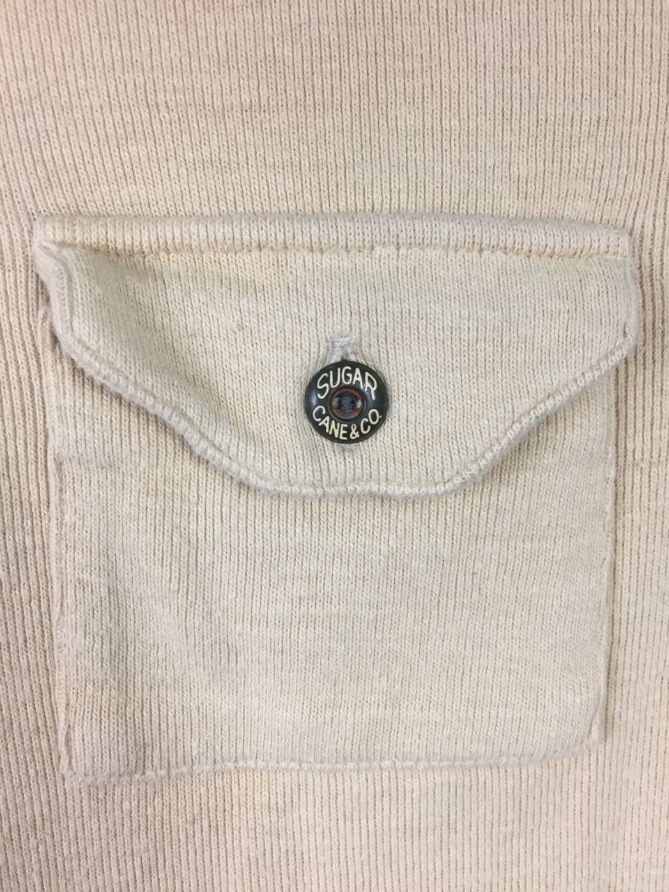 Sugar Cane Vtg Sugar Cane Toyo Enterprise Thermal Pocket Henley Tee Size US S / EU 44-46 / 1 - 4 Thumbnail