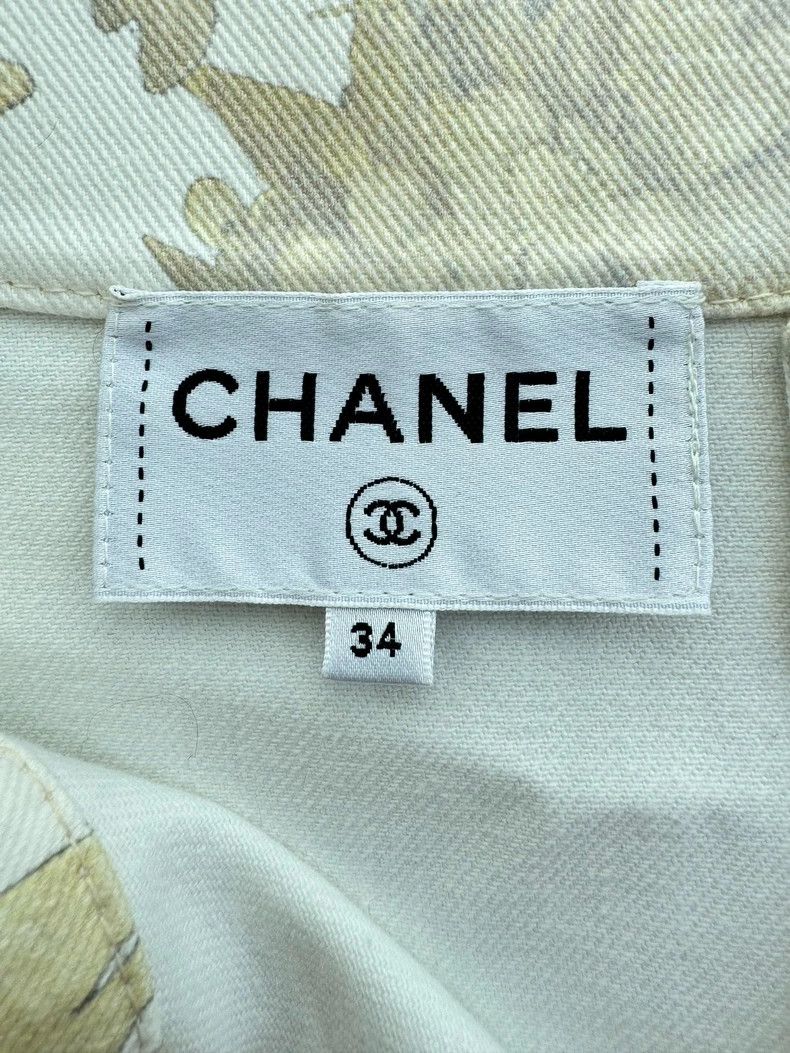 Chanel Chanel Greek series Double C gold coin buckle floral stitch Size XXS / US 00 / IT 34 - 5 Thumbnail