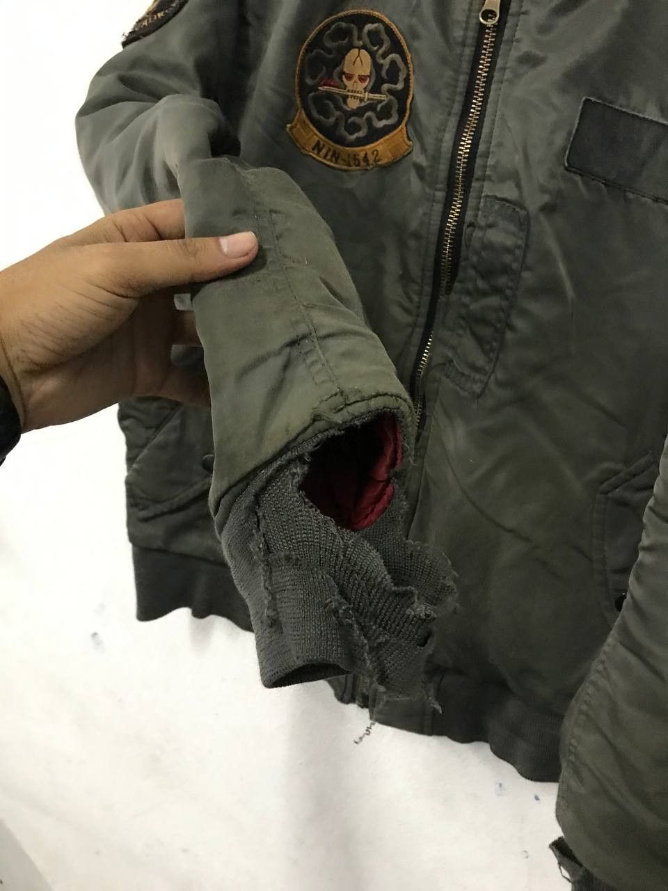 PPFM × Vintage PPFM REVERSIBLE BOMBER JACKET RARE ITEM Size US M / EU 48-50 / 2 - 13 Thumbnail
