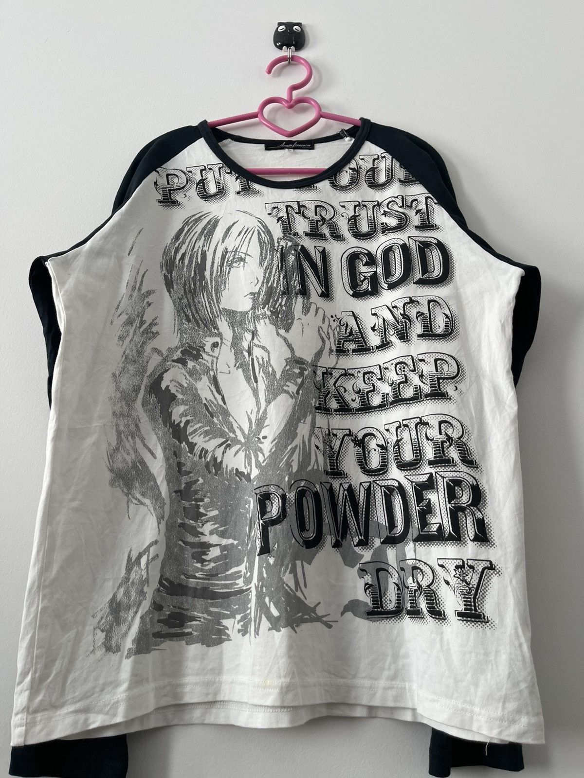 Hysteric Glamour Rare Vintage ARMEE FRANCAISE Goth Anime Trust Poem Sexy Lady Size US L / EU 52-54 / 3 - 2 Thumbnail