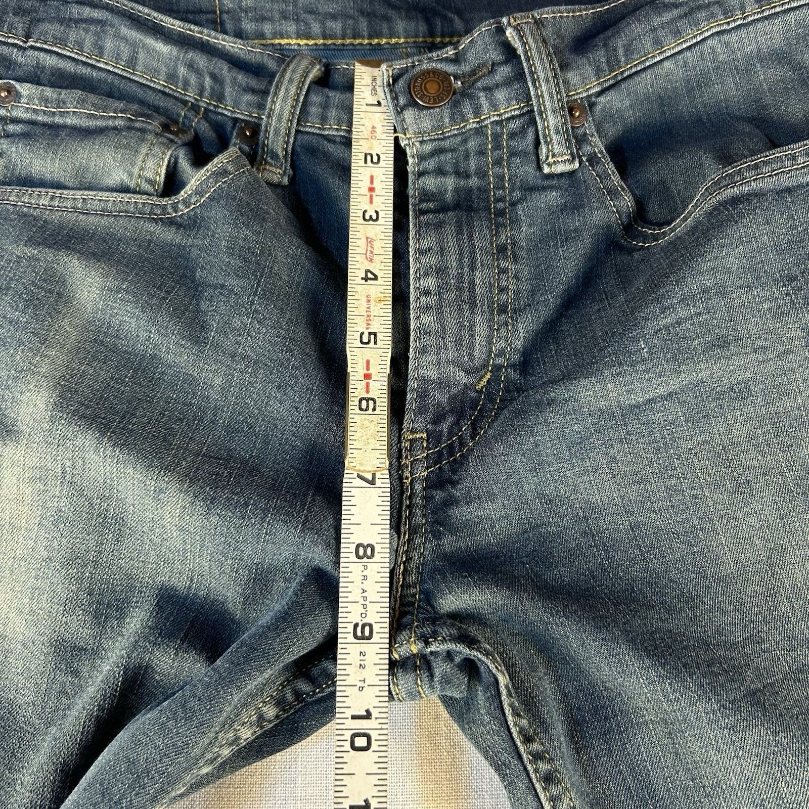 Levi's Levis 511 Jeans Mens 31x32 Blue Denim Slim Straight Size US 31 - 7 Thumbnail