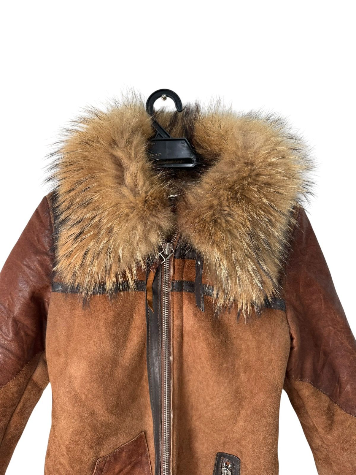 Avirex Avirex Sheepskin Long Jacket B3 Style Jacket With Fur Size M / US 6-8 / IT 42-44 - 4 Thumbnail